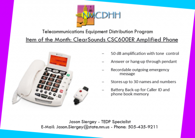 November 2018 Item of the Month